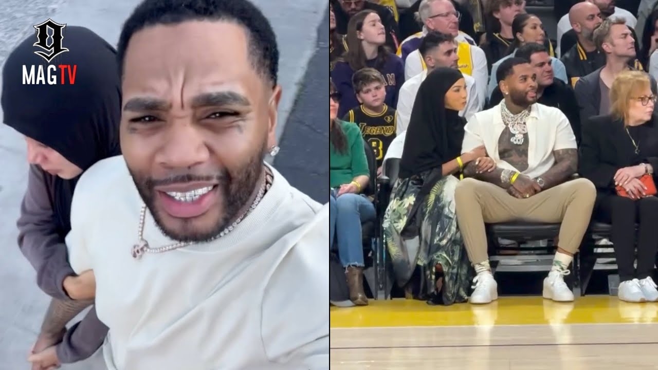 Kevin Gates & Brittany Renner Attend Lakers Game Amid Beef Wit Lebron & Savannah James!