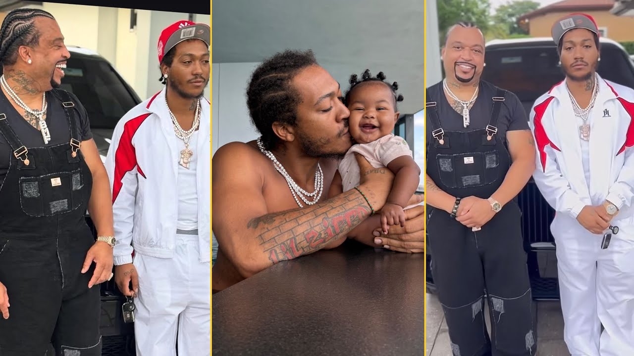 Lil Meech Celebrates The Birthday Of His Pop Big Meech In His New Mansion In LA HBD Pops