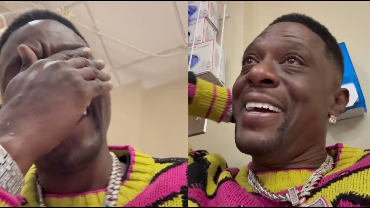I Cant Stop Crying Boosie Gets Emotional In Delivery Room After Healthy Daughter Is Born