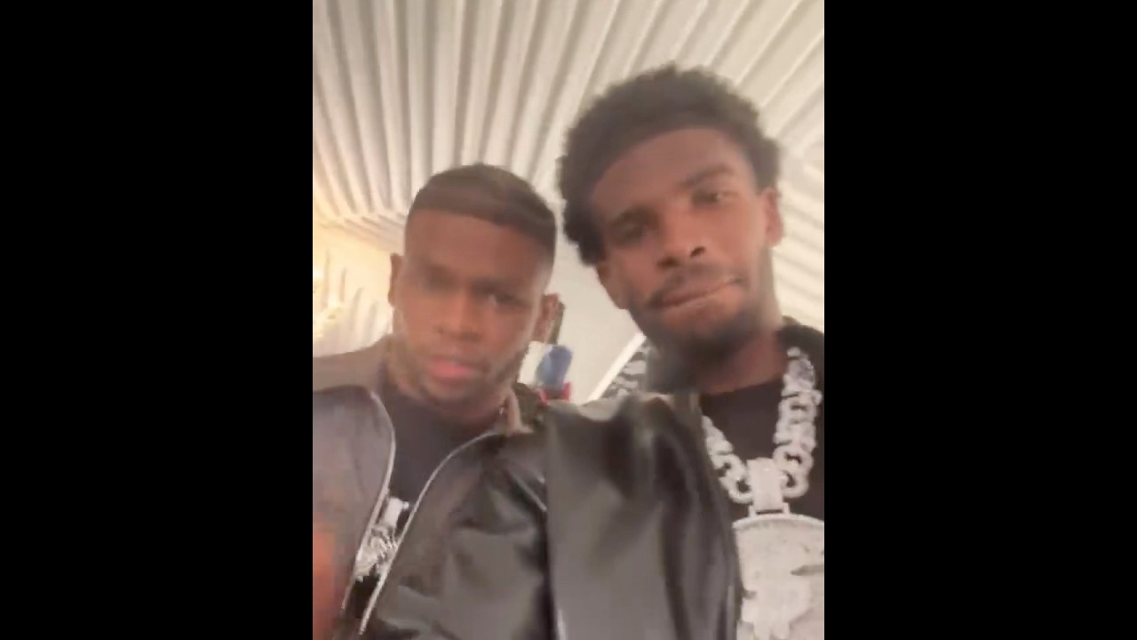 Shilo & Shedeur Sanders Iced Up For Their NFL Draft Party!