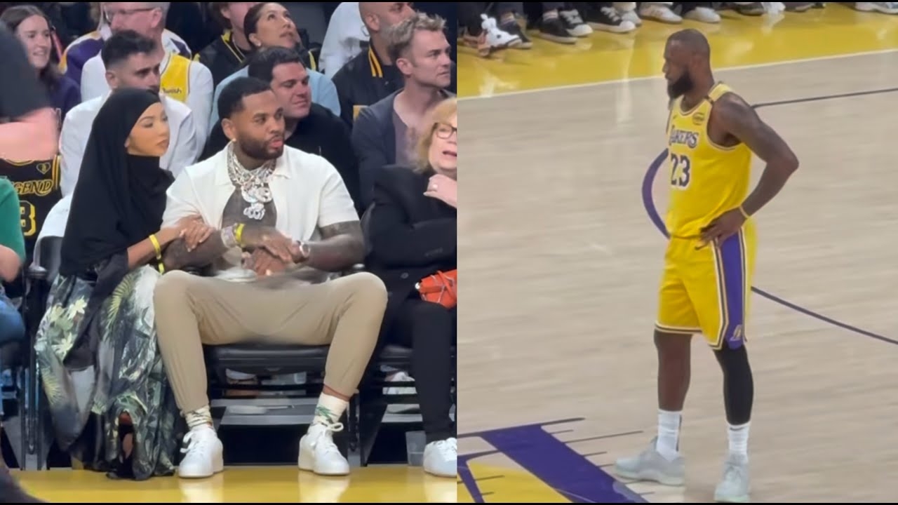Kevin Gates Pulls Up On Lebron At Lakers Game To Stand On Business After Calling Him A Peasant