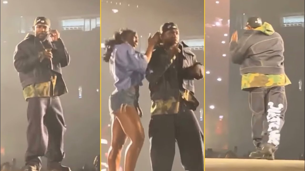 Kendrick Lamar Performs Luther, Money Trees And TV OFF At His Grand National Tour In Houston