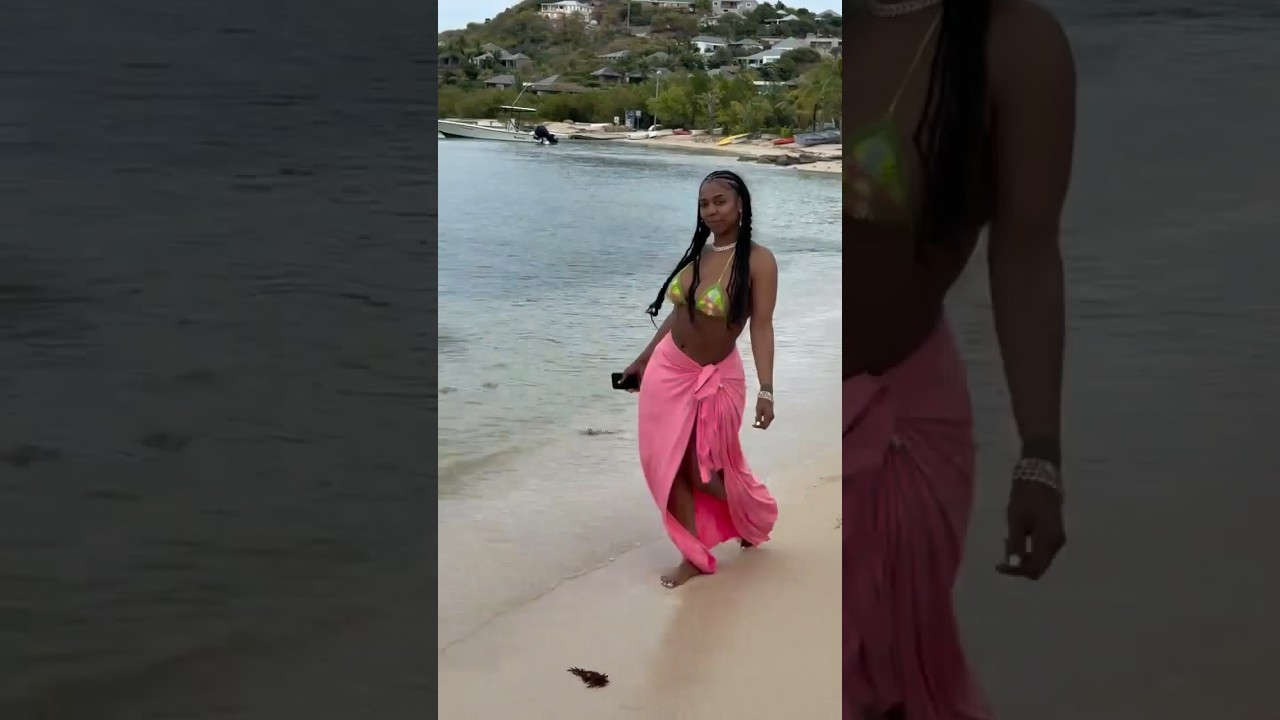 Kash Doll Is Still In Paradise Wit "BF" Za'Darius Smith!