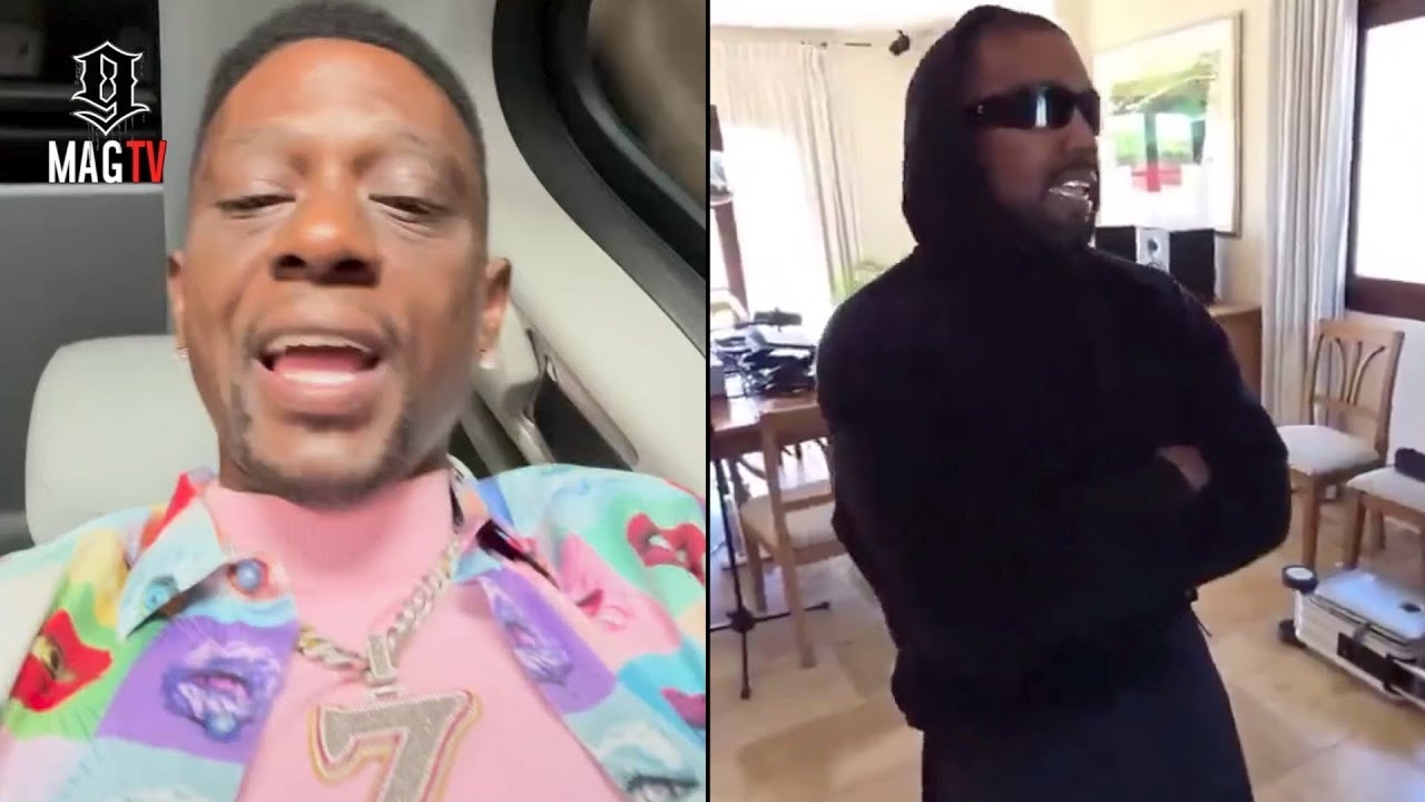 "U Betta Leave Me Alone" Boosie Checks Kanye West Temperature After Calling Him Poor!