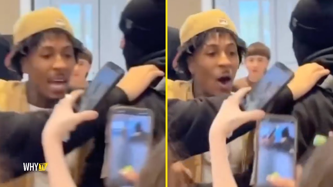 NBA YoungBoy's Fans Going Wild At The Mall After Seeing Him For The First Time Since Prison Release