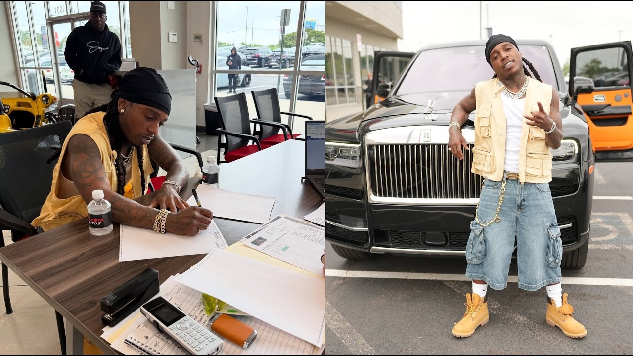 "No Car Note" Jacquees Drops $500,000 For A Rolls Royce Que