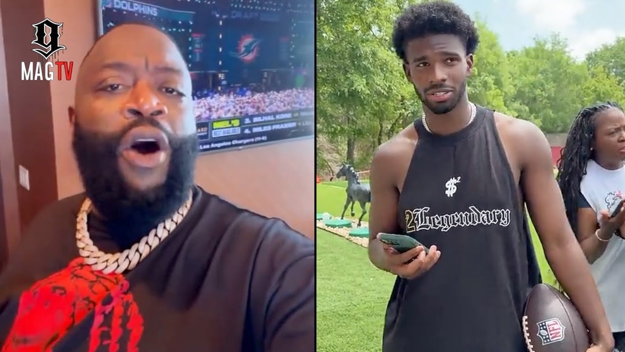 "Control" Rick Ross Wants To Own An NFL Team After Shedeur Sanders Slide During The Draft!