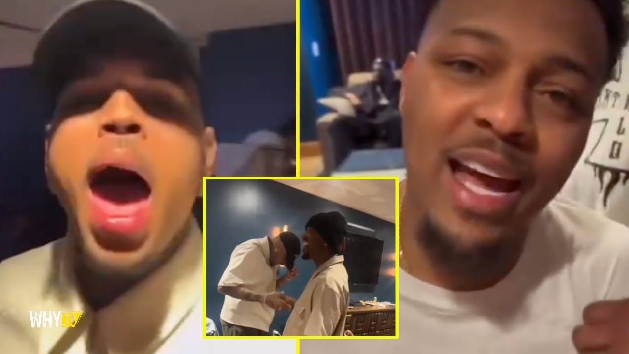 Chris Brown Reunited With Bow Wow And Ray J Backstage At Millenium Tour And Busting Dance Moves