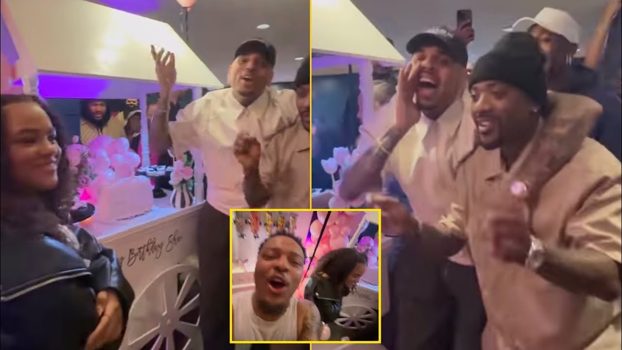 Bow Wow Singing Happy Birthday To His Daughter With Chris Brown And Ray J After The Show