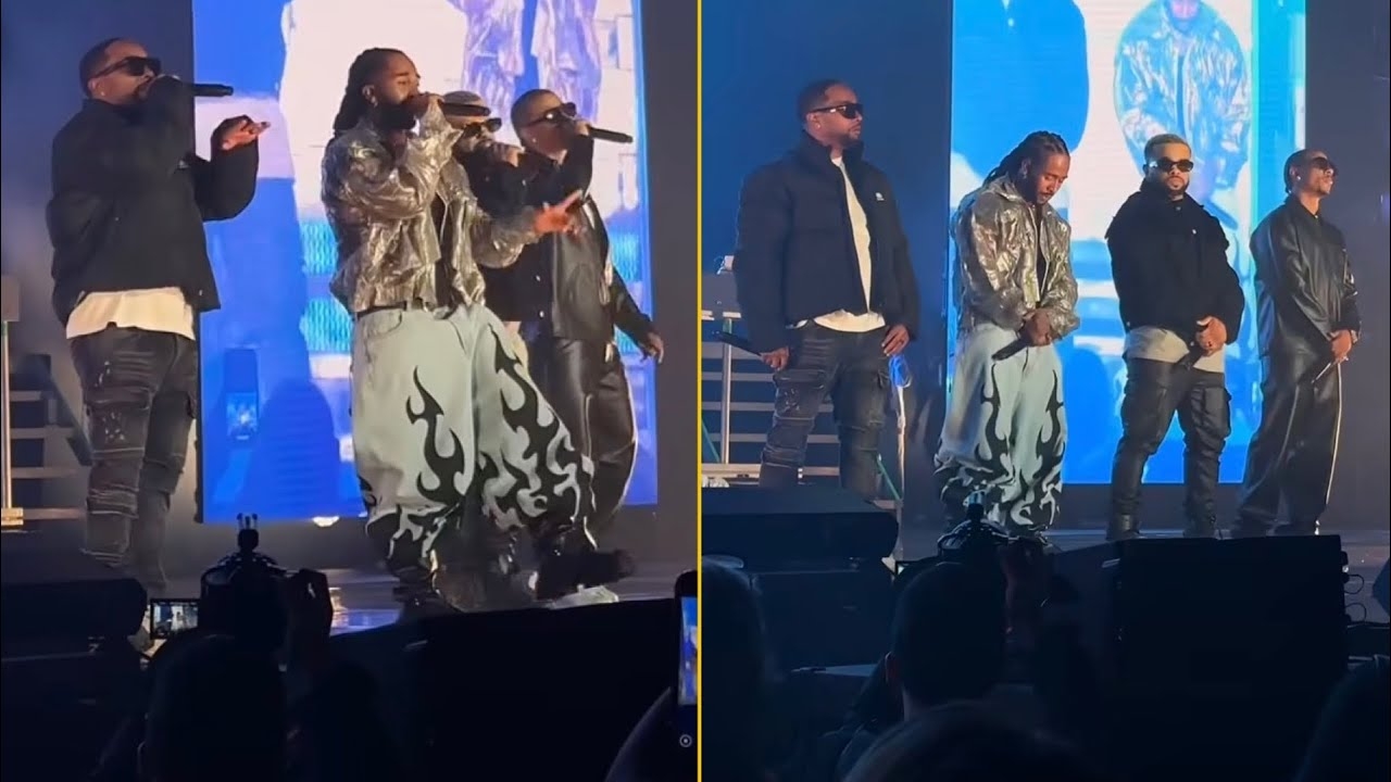 B2K Officially Reunited Last Night With All The Members And Shut Down Millennium Tour Finale