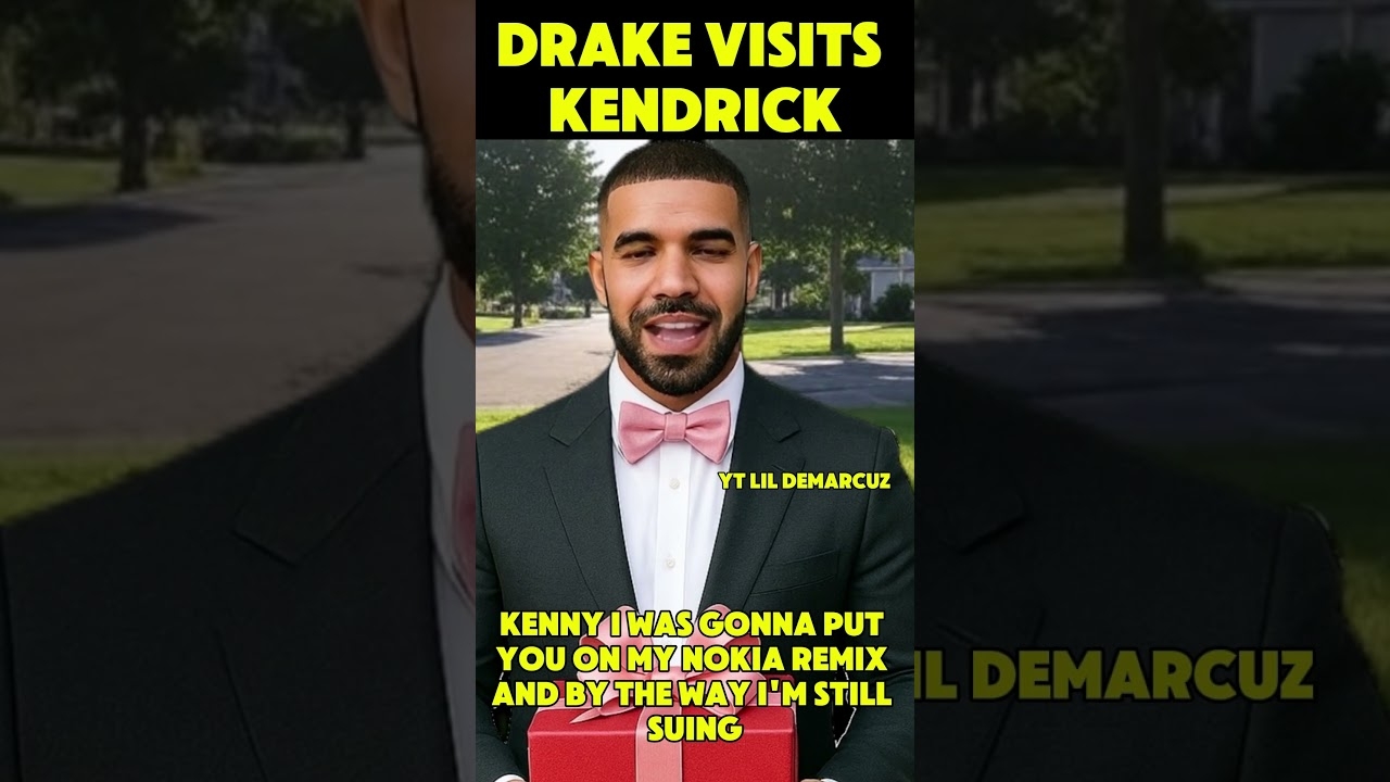DRAKE VISITS KENDRICK #DRAKE #KENDRICKLAMAR #DJAKADEMIKS #AKADEMIKS