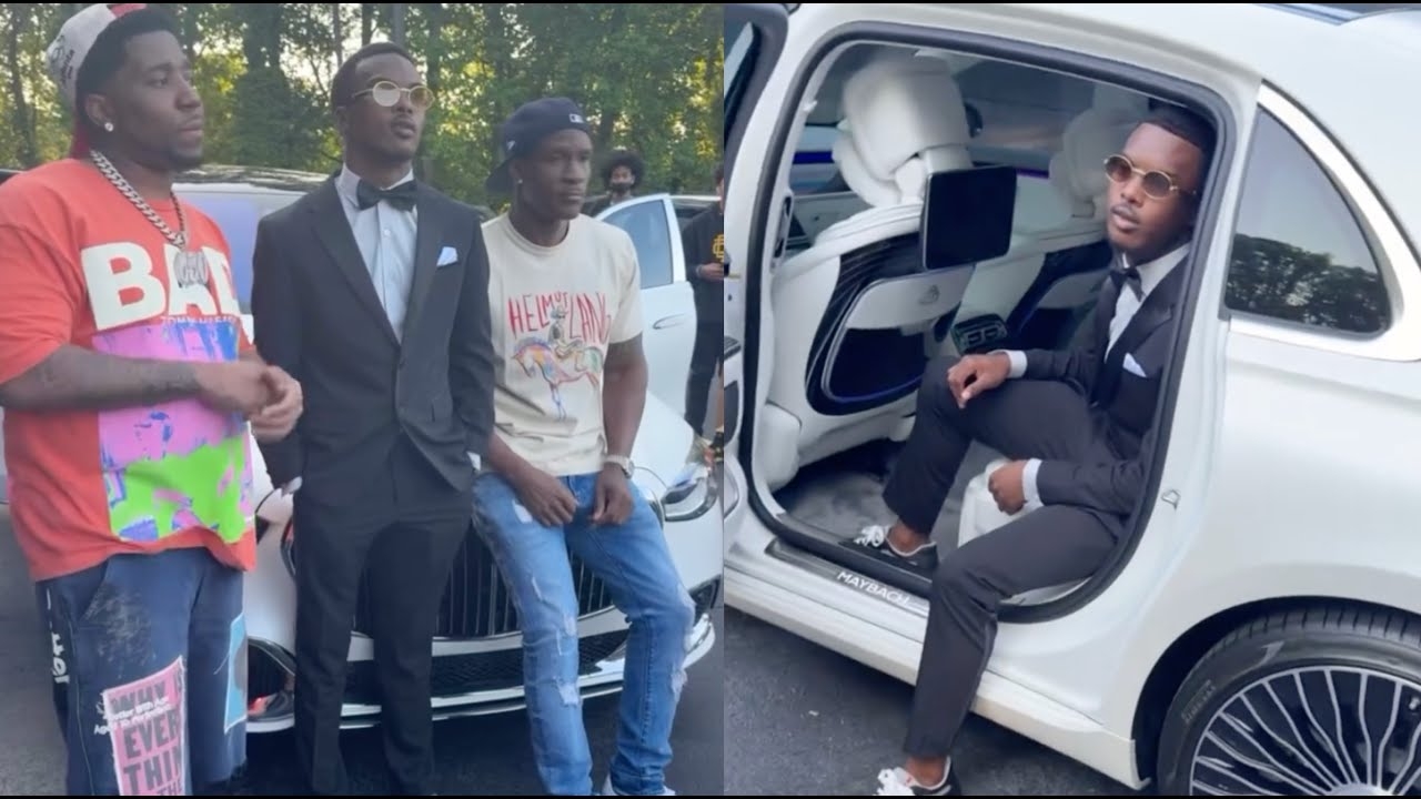 FYN Lucci Lets His Brother Hold His Maybach To Go To High School Prom