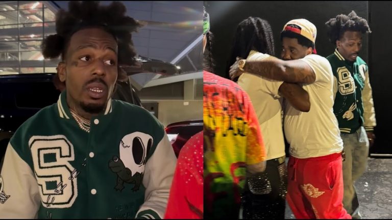"Splat MAFIA" Sauce Walka Pulls Up On YFN Lucci After Visiting Mercedes Benz Stadium In ATL