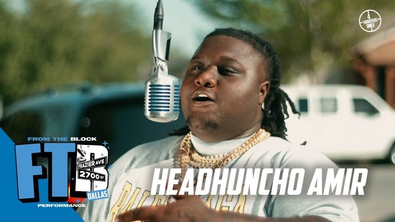 HeadHuncho Amir - Motivate The City | From The Block Performance (Dallas)