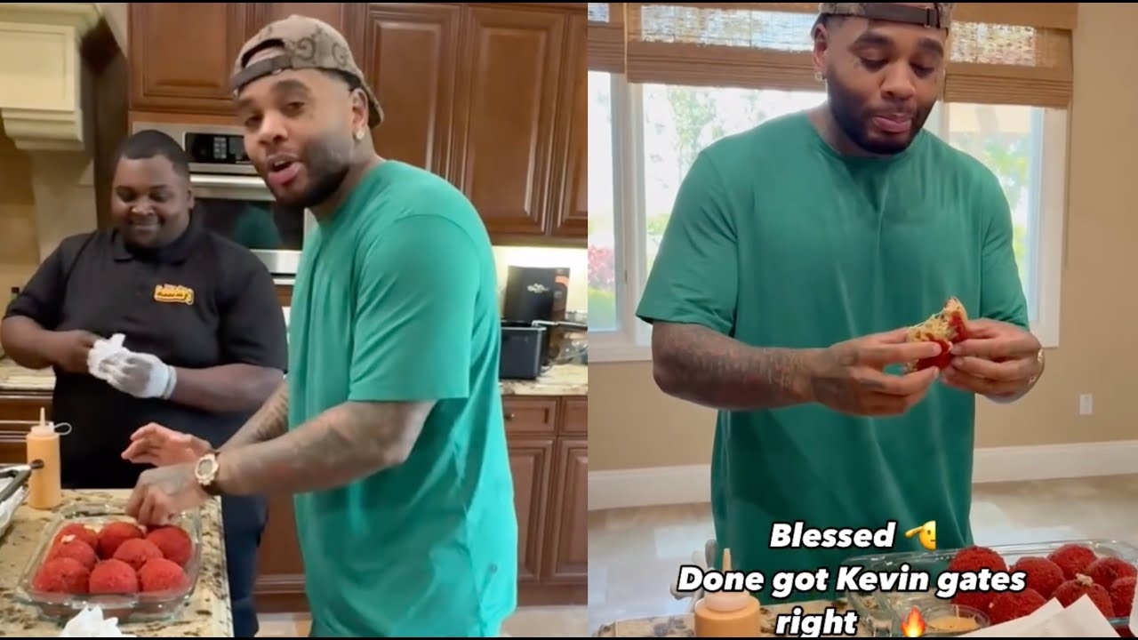 "I Dont Eat Pork" Kevin Gates Proves He Cooks Boudin Balls Better Than Kya