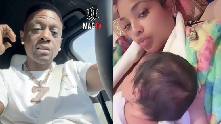 "I'll Talk About Yo Baby" Boosie Dares Trolls To Criticize His Child Sevyn With Fiancee Rajel Nelson