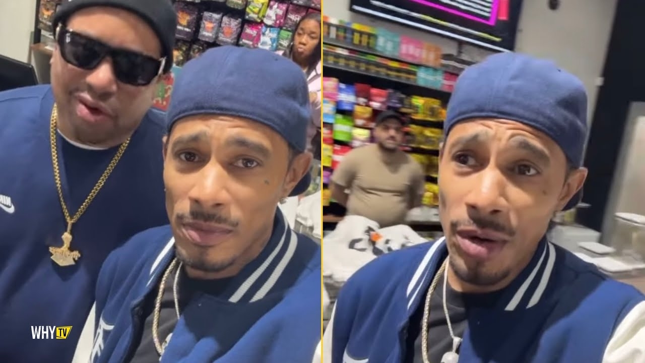 Layzie Bone Listening New Bone Thugs Single AWW SH*T In Detroit For Meet And Greet With Sloan Bone