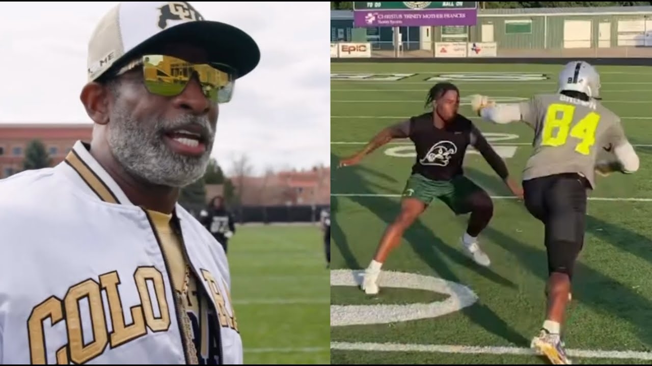 "Sorry Azz Sons" Deion Sanders Uses Antonio Brown As A Practice Dummy To Train Shedeur For NFL
