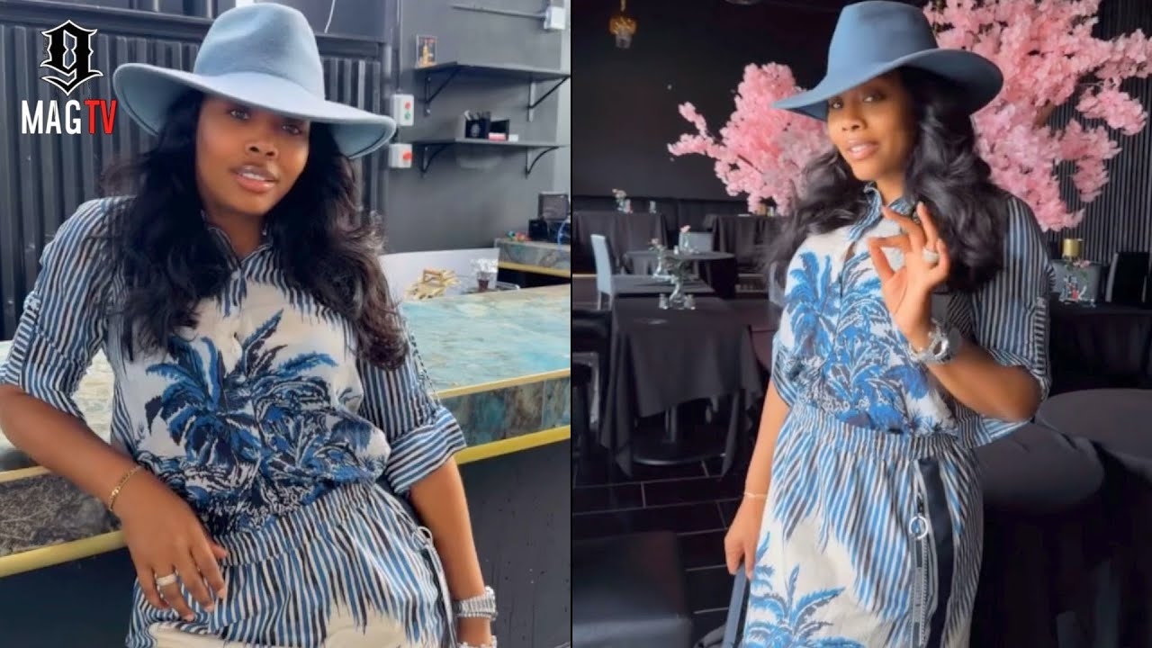 Yandy Smith Tours Her New Clich Restaurant & Bar Ahead Of It's Grand Opening!
