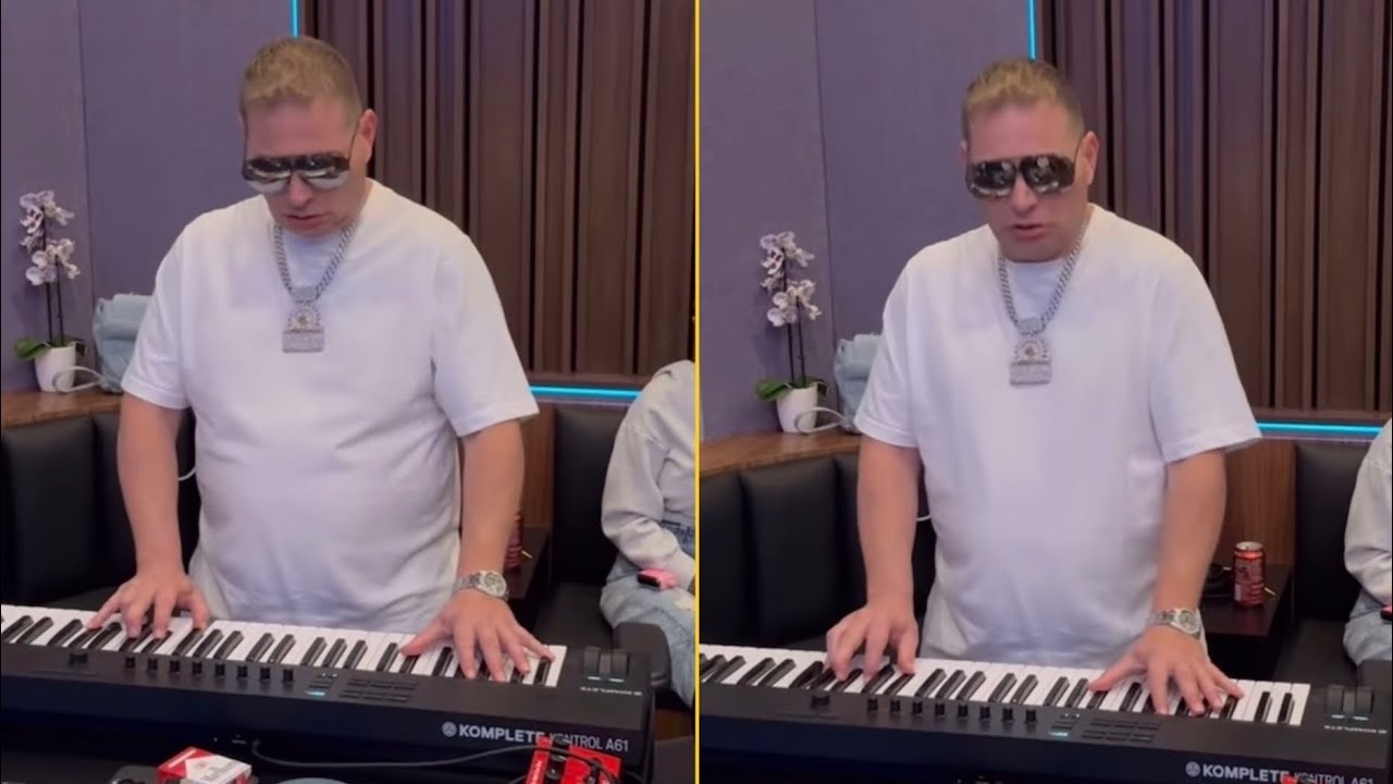 Scott Storch Is Making New Crazy Beat In Studio Something Special Is Cooking Up!!!