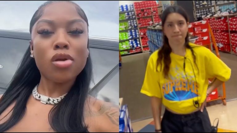 "You Racist" King Von Sister Kayla B Goes Off After Being Followed By Store Clerk While Shopping