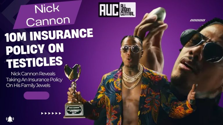 Nick Cannon Puts A $10M Insurance Policy On His Ball Sack