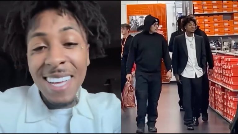 NBA Youngboy Shuts Down Mall After Handing Money Out To Fans