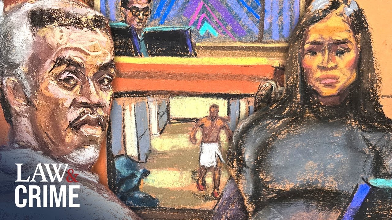 P. Diddy Sits Emotionless as Cassies Fat Lip, Bruises Shown in Court