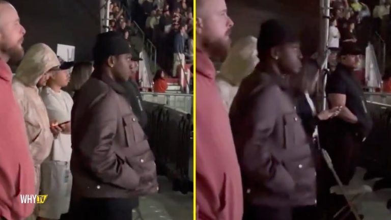 Pusha T Pulls Up At Kendrick Lamar's Concert At Gillette Stadium 'Let's Go My Bro'