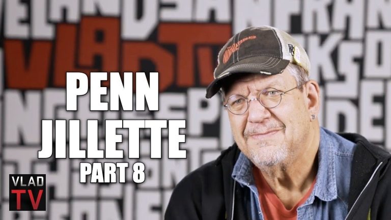 Penn Jillette (Penn & Teller) on the Difference Between Him & David Blaine as Magicians (Part 8)