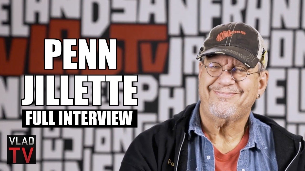 Legendary Magician Penn Jillette Tells His Life Story (Full Interview)