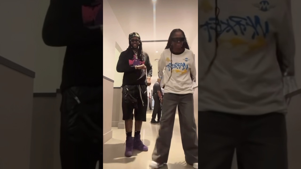 2 Chainz With His Twin