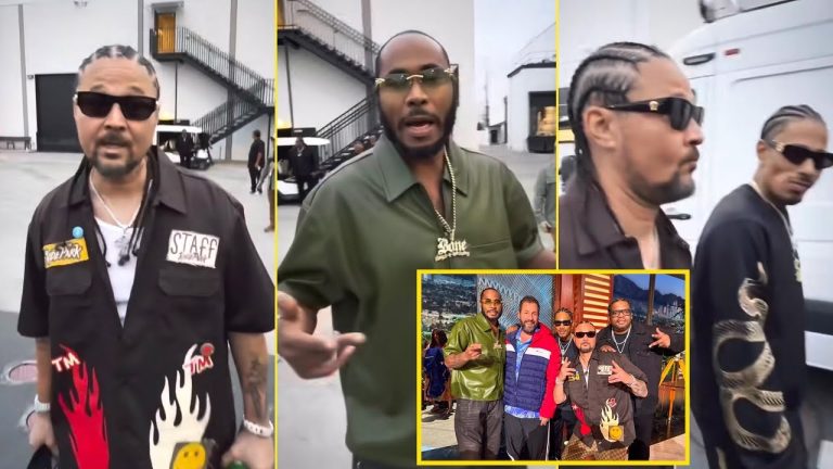 Bone Thugs Linked Up With Adam Sandler At John Mulaney Show New Bone Thugs Album Is On The Way !!!