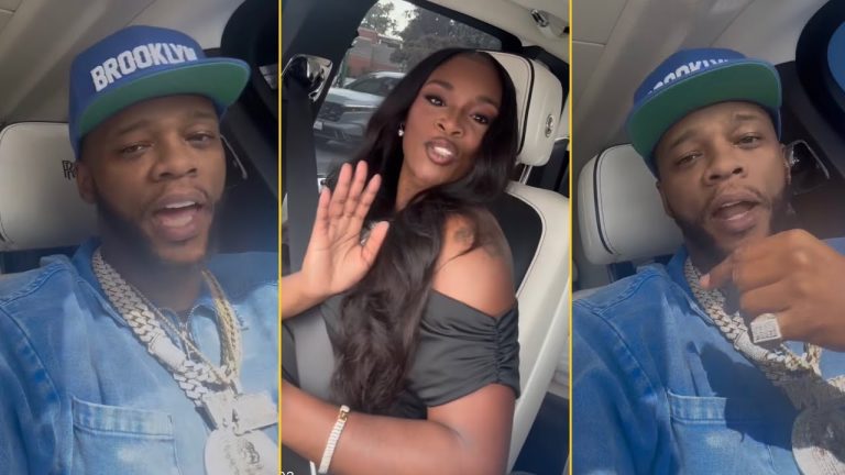 Papoose And Claressa Shields Sending Warning To Remy Ma While Riding In The Streets Of NYC