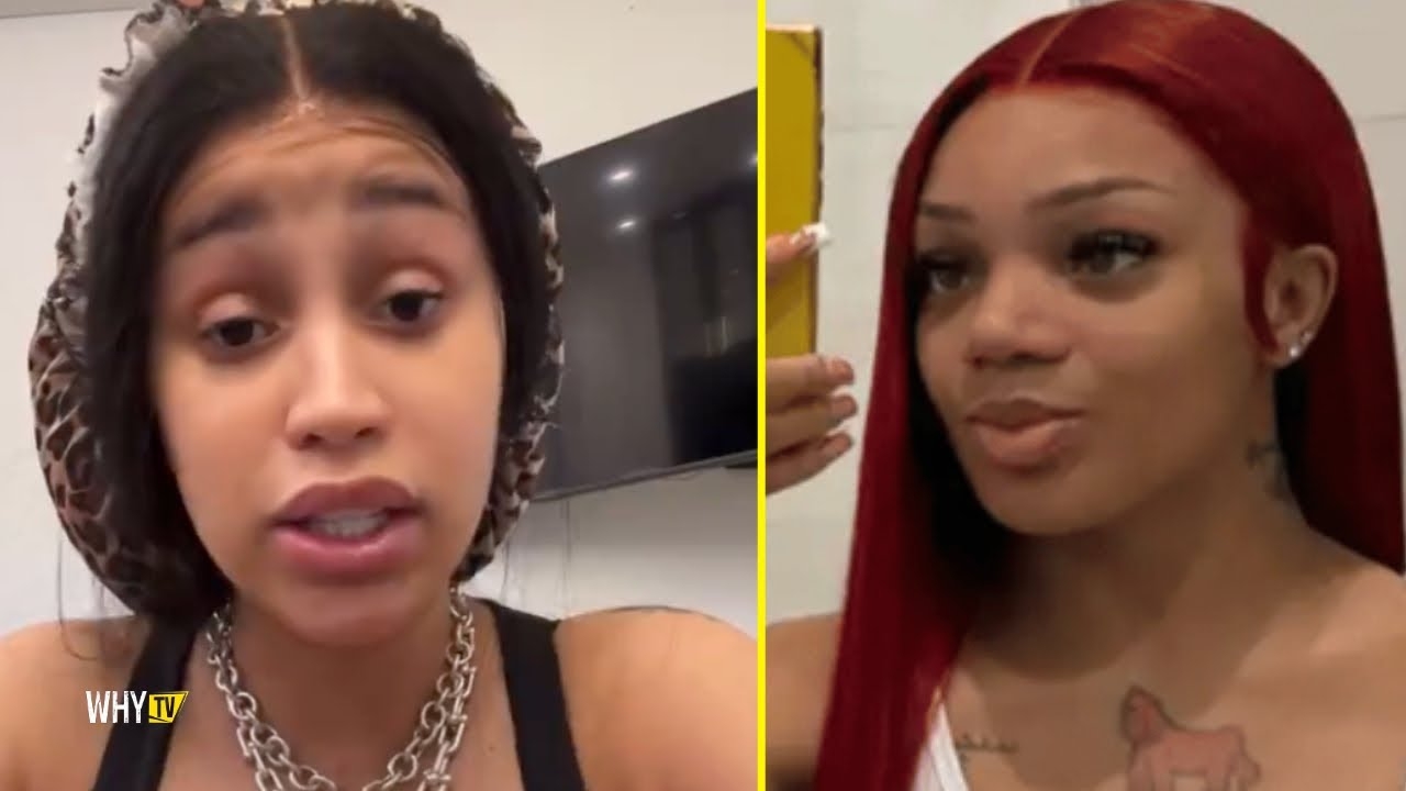 Cardi B Gives A Very Important Advice To GloRilla After Fans Cooked Her For Her Nose Job