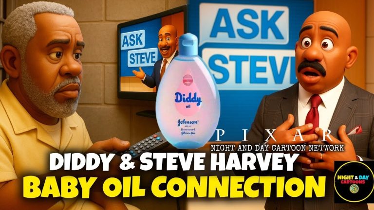 Diddy and Steve Harvey 'Baby Oil' Connection (Pixar Animation)