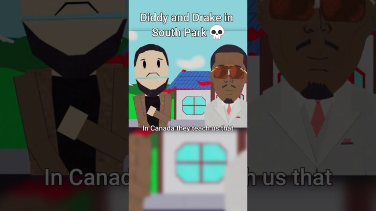 Diddy and Drake wait for the kids #southpark #animation #ericcartman #diddy #drake #kanye #MPT