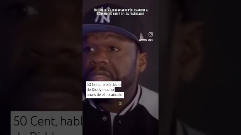 50 Cent, habl de lo de Diddy mucho antes de el escandalo #50cent #diddy #puffdaddy #seancombs