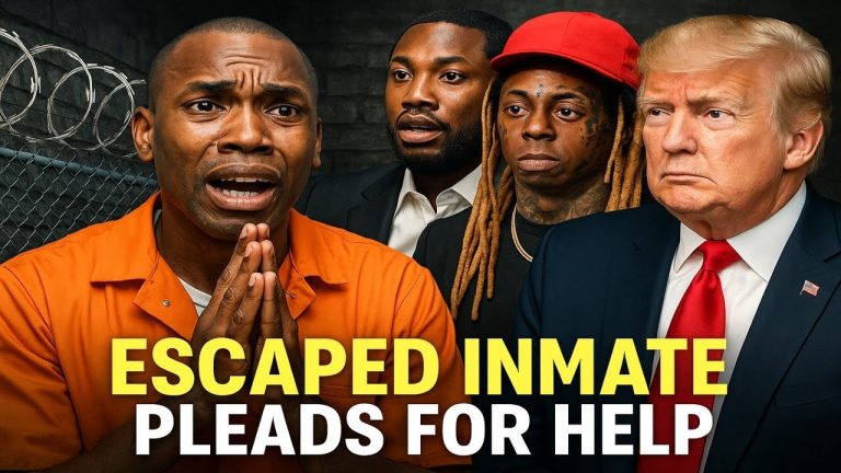 BREAKING: Escaped Inmate Post Video On The Run CRYING To Meek Mill, Lil Wayne & Donald Trump