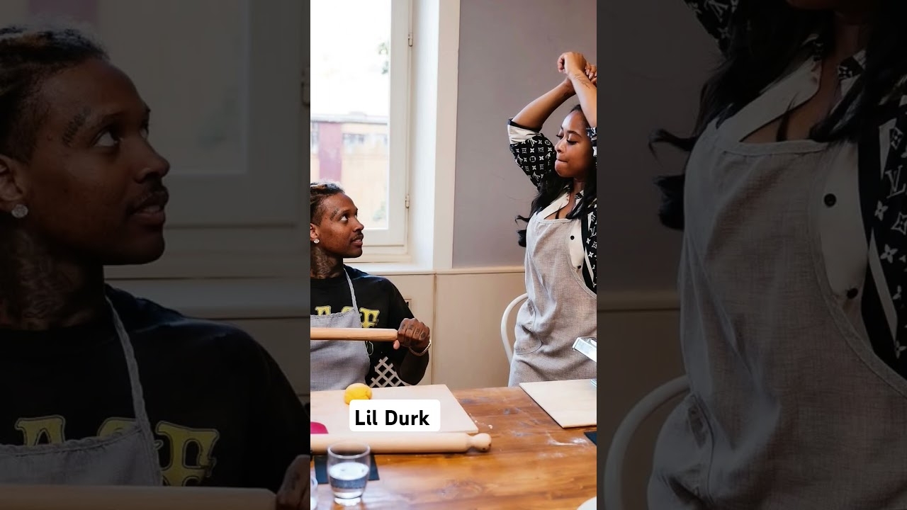 Lil Durk and his girlfriend #rap #lil durk