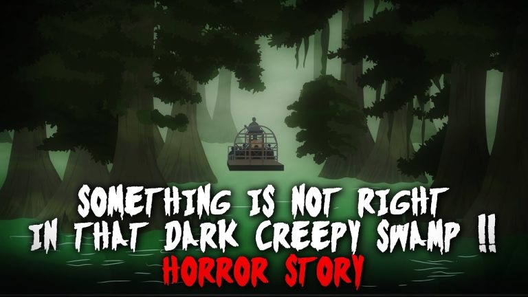 Something is Not right in that Dark Creepy Swamp !! Horror Story Animated