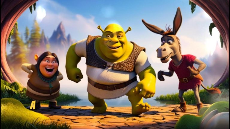 Shrek and the Stolen Swamp | One Of The Best English Story About Shrek For Kids 