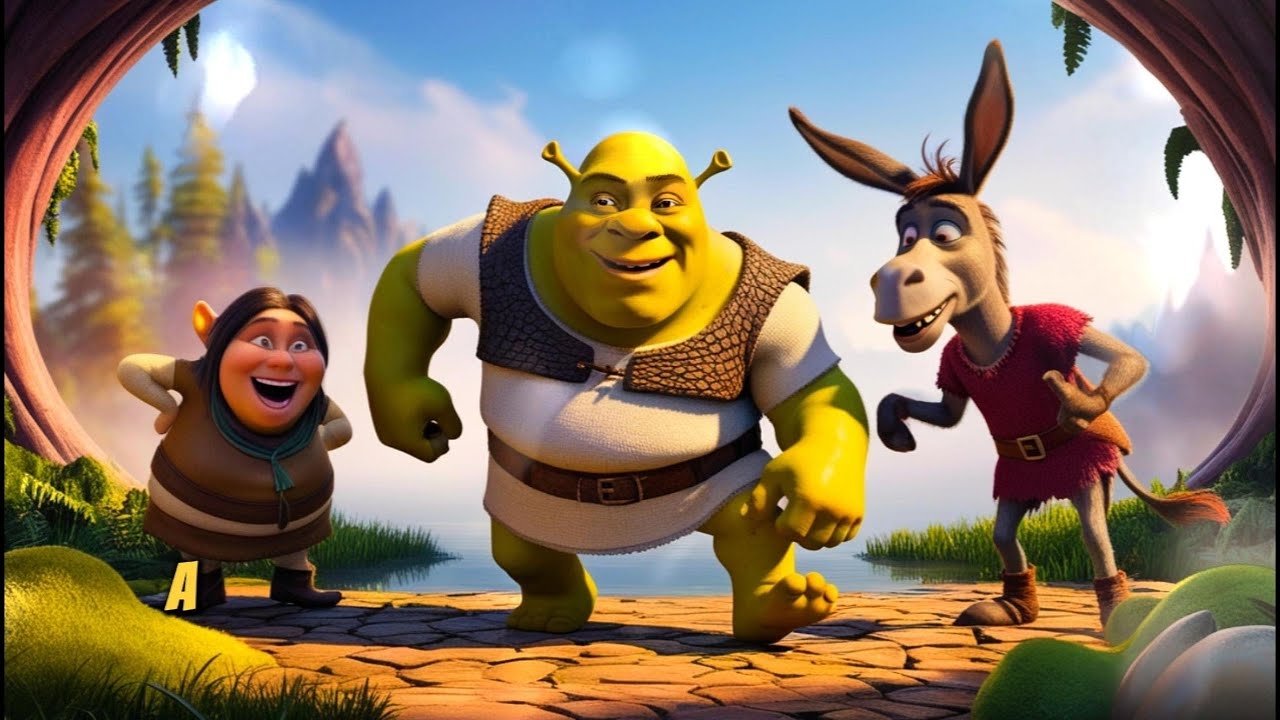 Shrek and the Stolen Swamp | One Of The Best English Story About Shrek For Kids