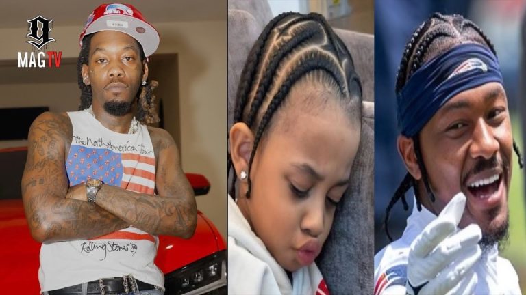 Offset Crashes Out After Stefon Diggs Braids Hair Like Son Wave & Deactivates All His Social Media!