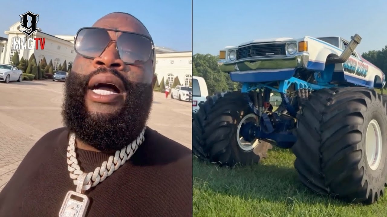 "The F**kboy Crusher" Rick Ross Begins Staging Cars Ahead Of His 4th Annual Car Show!