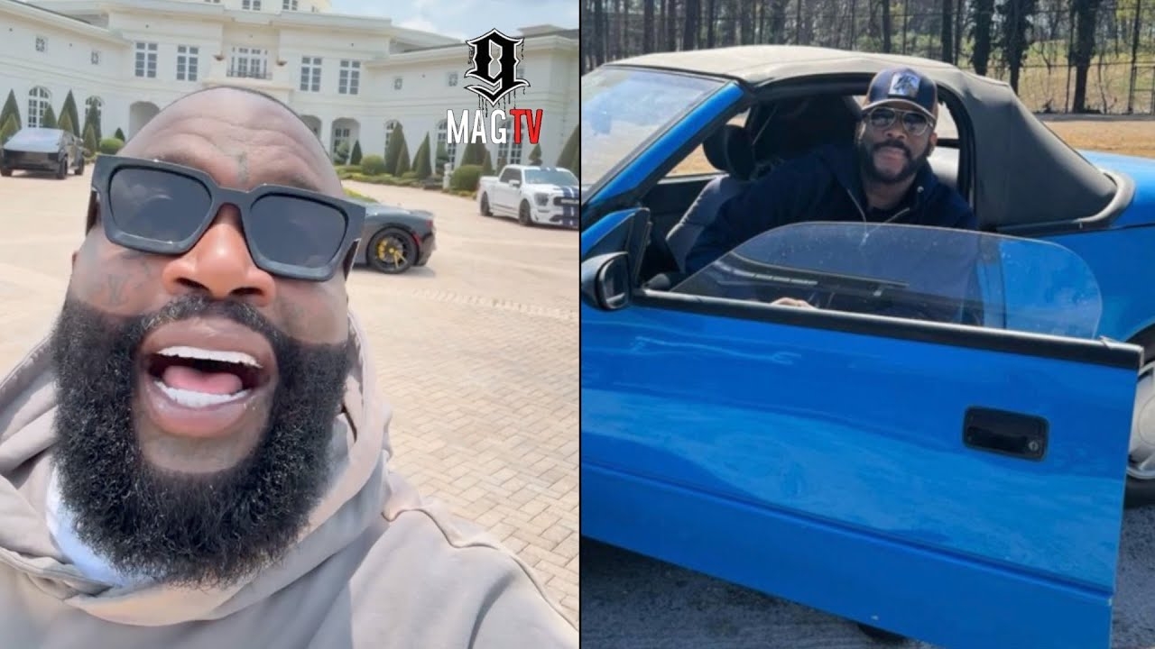 Rick Ross Gets Surprise From Tyler Perry For His 4th Annual Car Show!