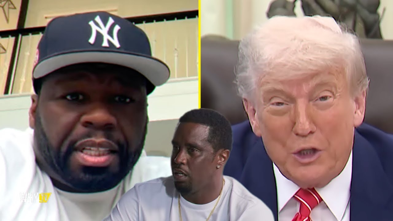 50 Cent Shows Donald Trump A Video Of Diddy Where He Says 'White Man Like Trump Need To Be Banished'