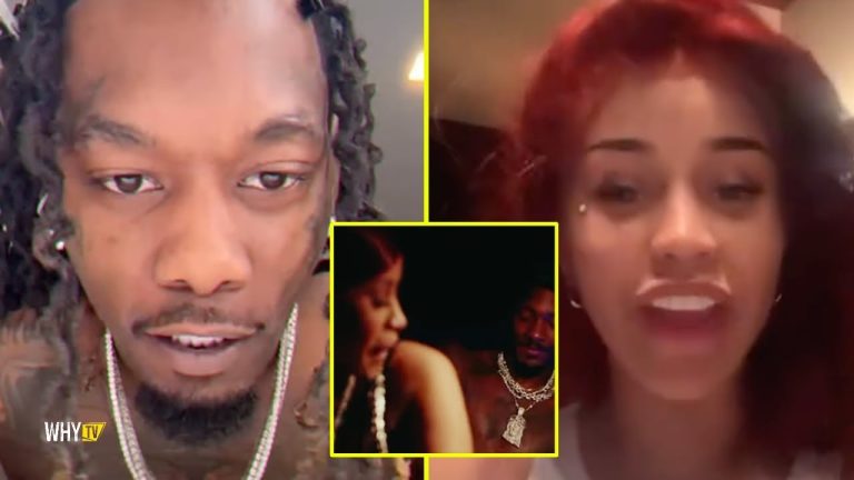 Offset Reacts To Cardi B Tw*rking On Stefon Diggs On A Yacht 'Their Relationship Is Fake'