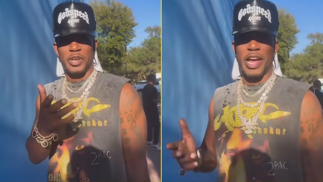 Camron Drops Some Freestyle With Amazing Tupac Outfit Nobody Can F**k With K*lla Cam !!!