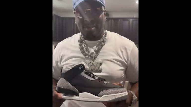 Hot Boys Turk Unboxes The Air Jordan 3 Retro OG Black Cement's! 